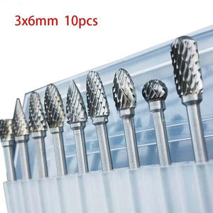 Metal Polishing Cut Carbide Rotary Set