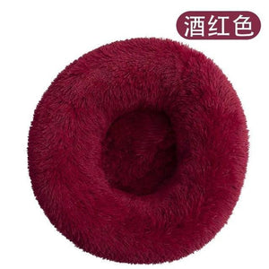 Soft Warm Basket Bed For Pets